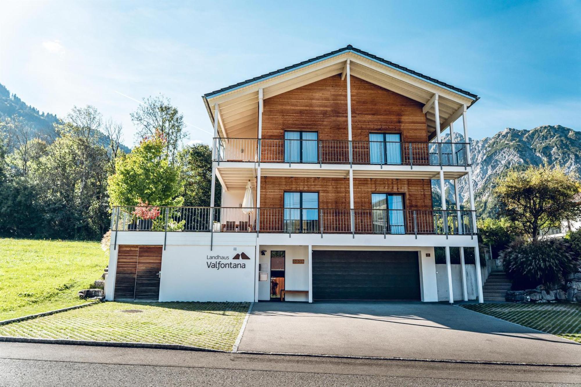 Landhaus Valfontana Vandans Eksteriør billede